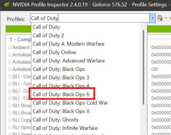 configure sli settings